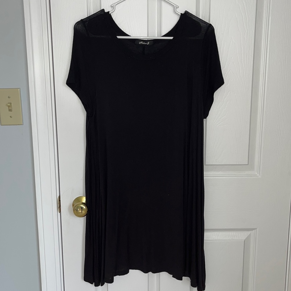 Black T-shirt Dress